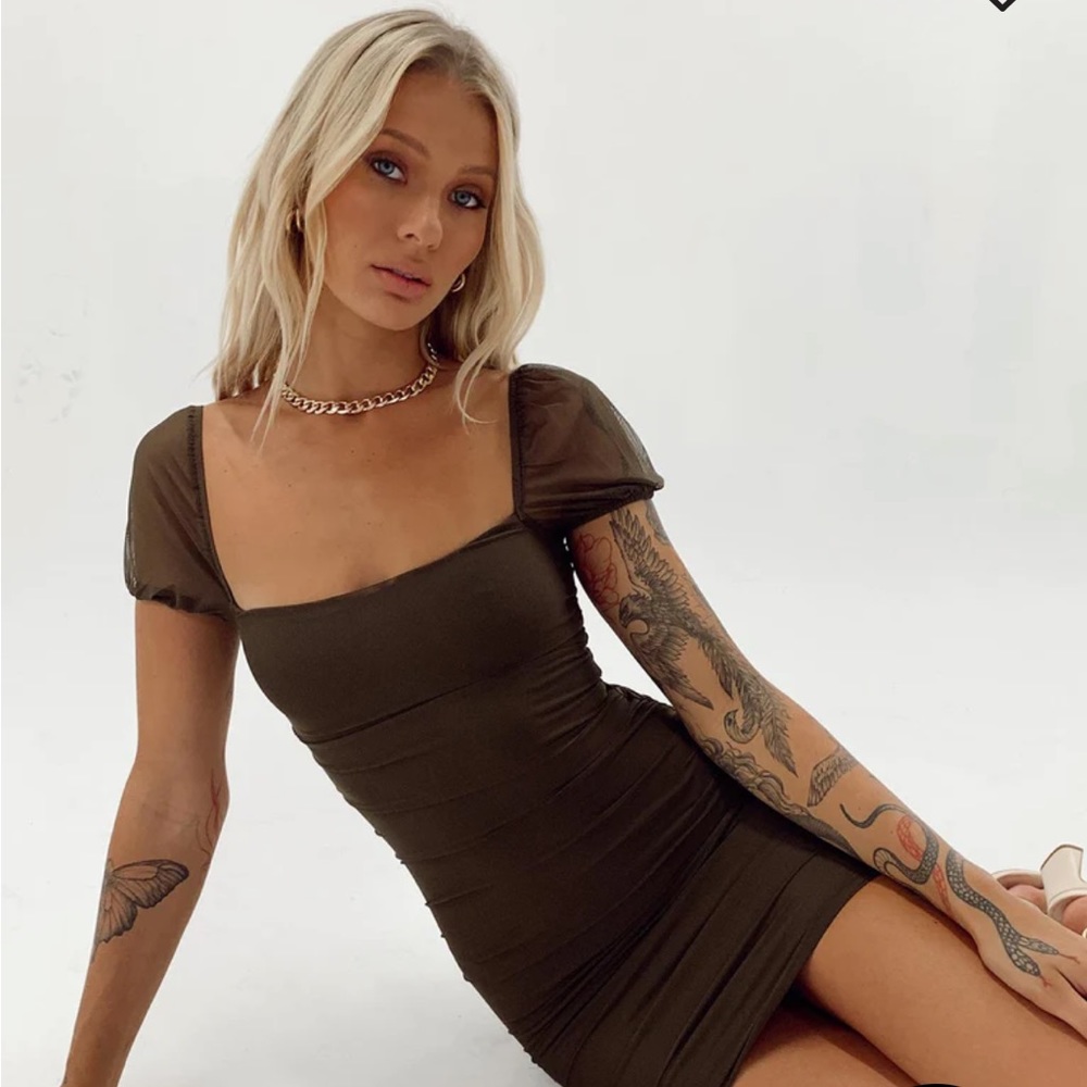 Princess Polly Brown Mini Dress